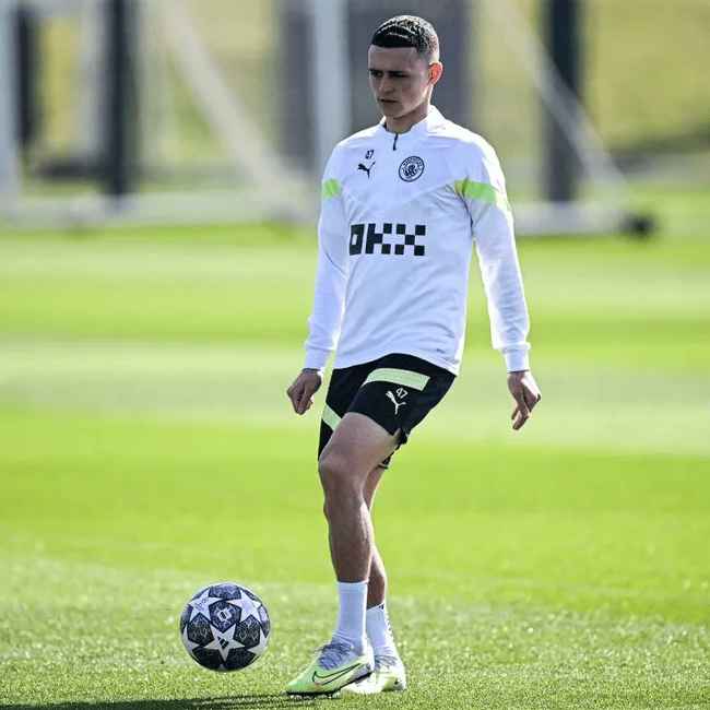 福登已经在今日恢复训练