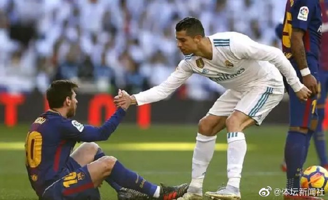 梅西C罗并列五大联赛历史射手王